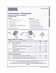 DataSheet FDP060AN08A0 pdf